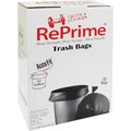 Heritage 44 gal Trash Bags, 0.90 mil (23 Micron), Black, 4 PK HERH7450TKRC1CT